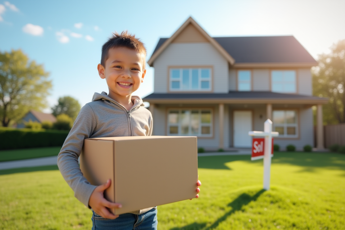 déménagement enfants