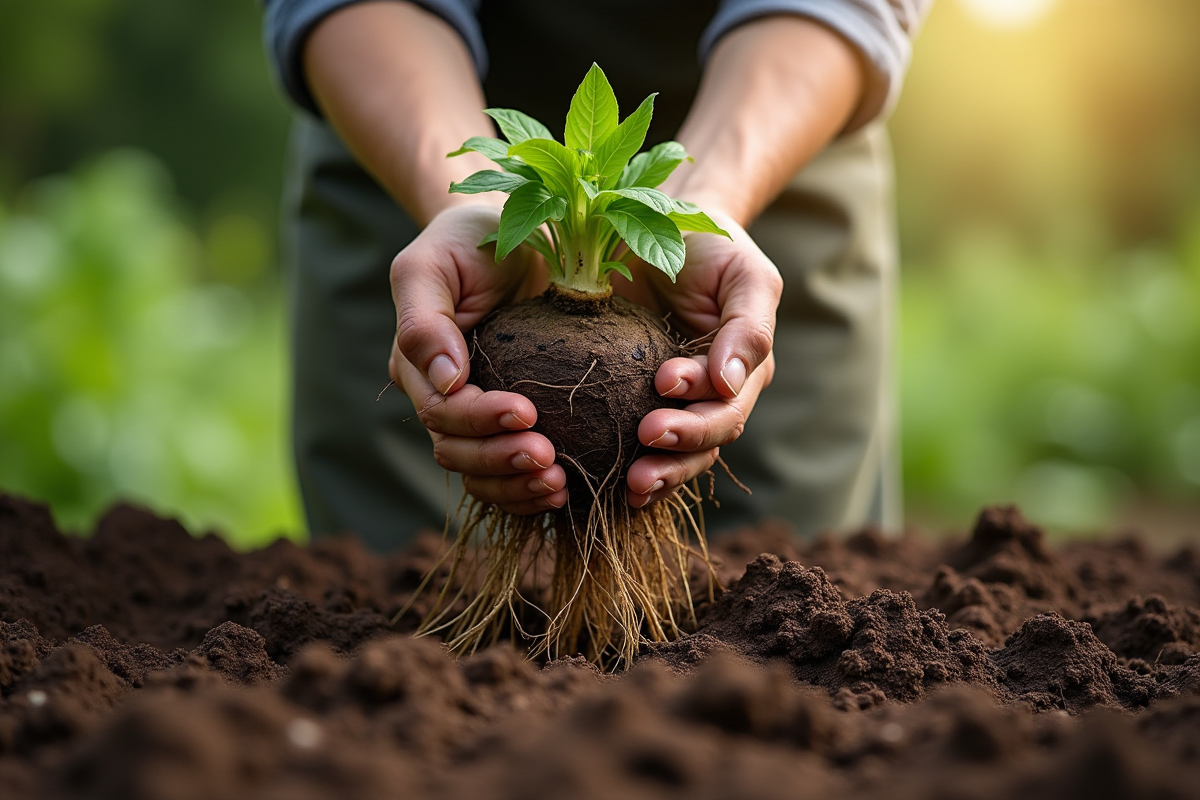 plantes racines