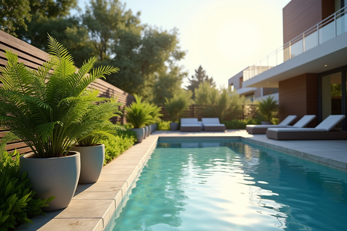 hostas piscine
